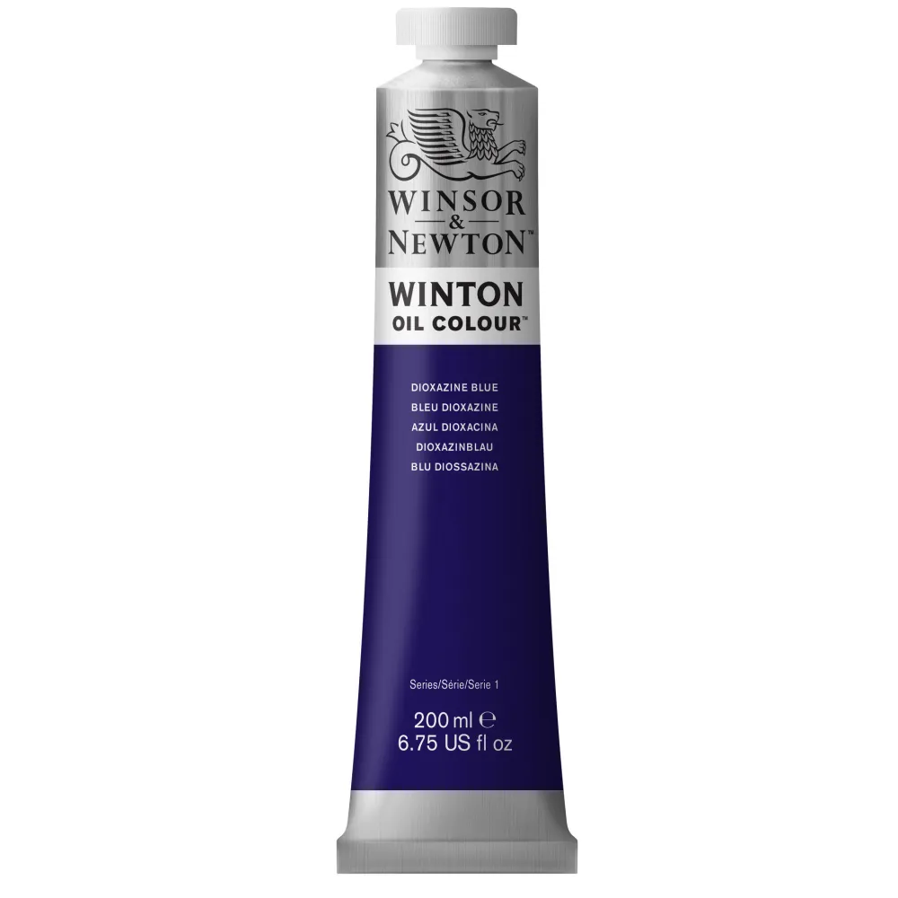 Winsor & Newton Farba olejna Winton Oil Colour - - Dioxazine Blue, 200 ml > Farby Olejne