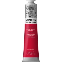 Winsor & Newton Farba olejna Winton Oil Colour - - permanent alizarin crimson, 200 ml