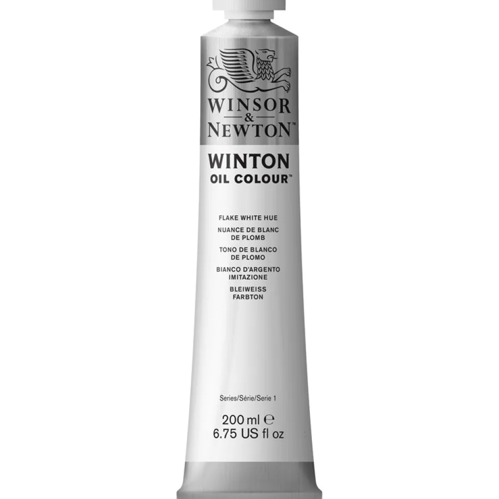 Winsor & Newton Farba olejna Winton Oil Colour - - flake white hue, 200 ml > Farby Olejne