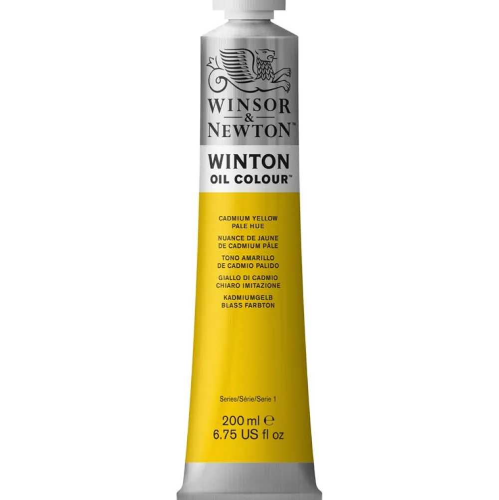 Winsor & Newton Farba olejna Winton Oil Colour - - cadmium yellow pale hue, 200 ml > Farby Olejne