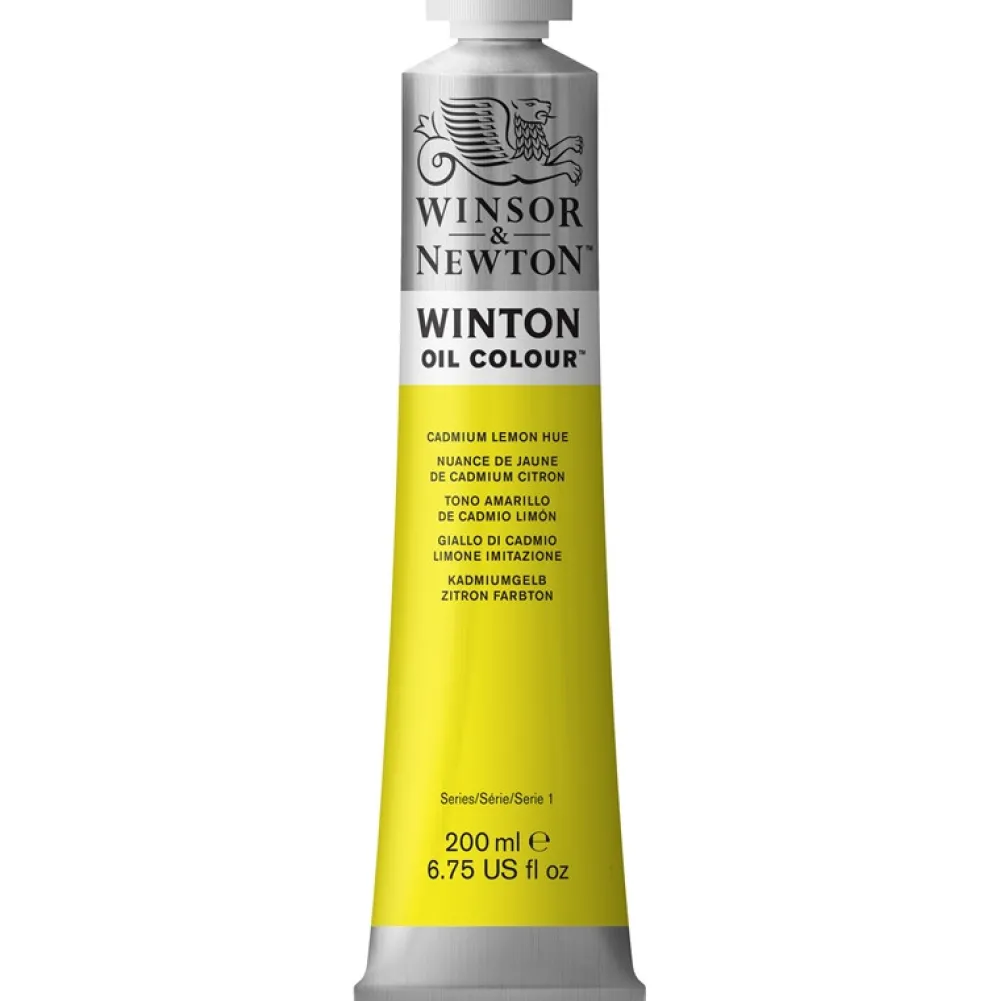 Winsor & Newton Farba olejna Winton Oil Colour - - cadmium lemon hue, 200 ml