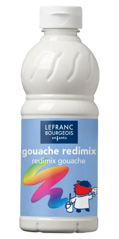 Lefranc & Bourgeois Farba plakatowa - - biała, 500 ml