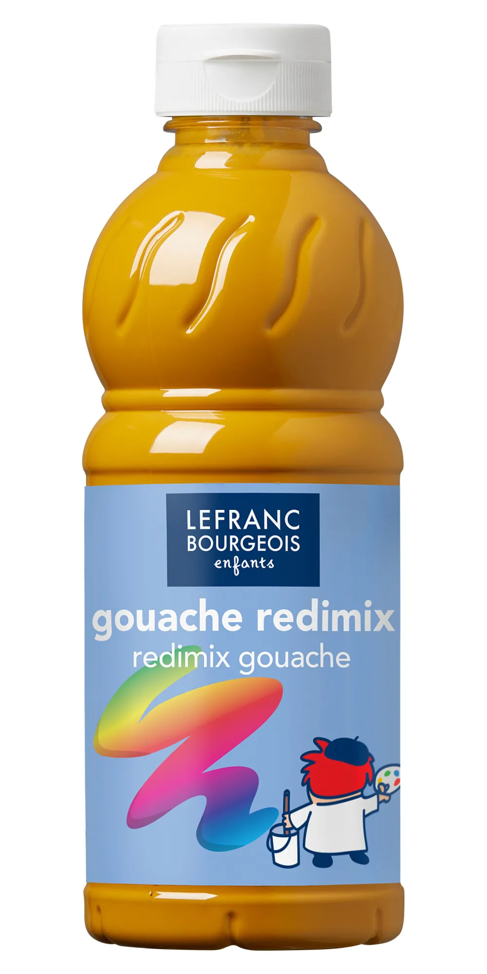 Lefranc & Bourgeois Farba plakatowa - - żółta ochra, 500 ml