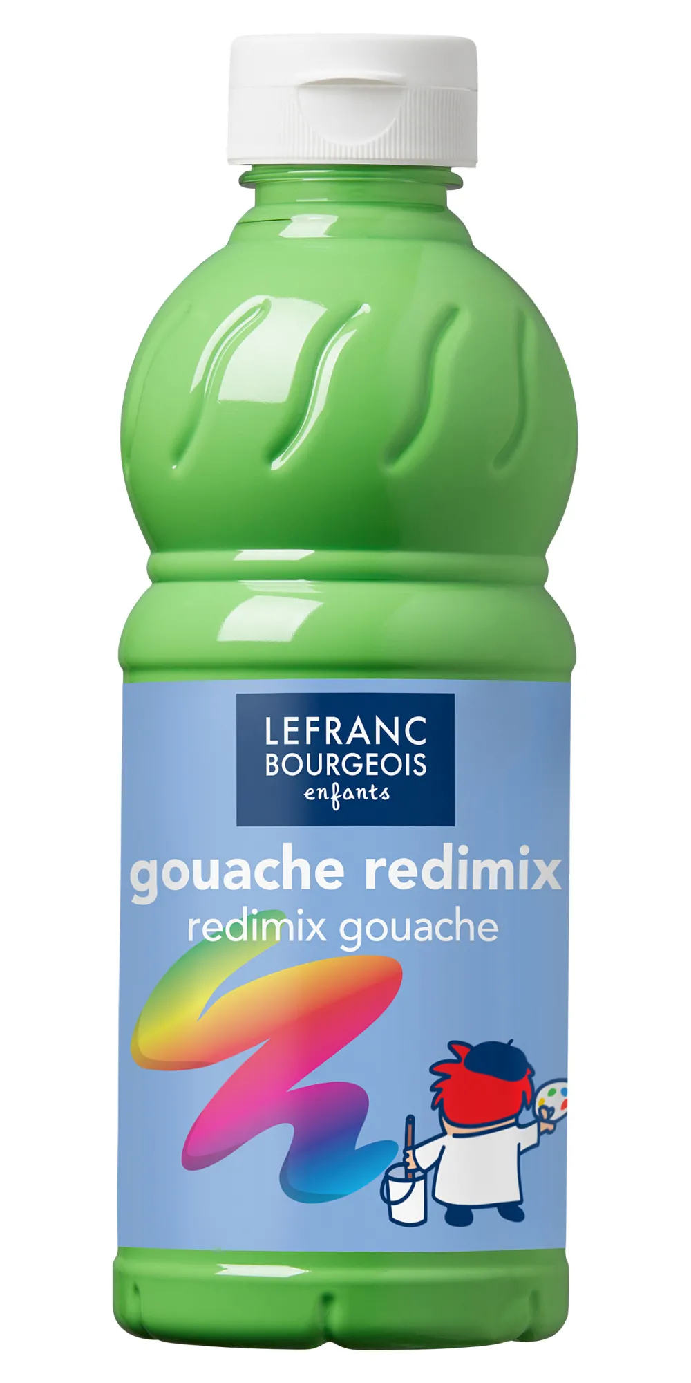 Lefranc & Bourgeois Farba plakatowa - - liściasta zieleń, 500 ml