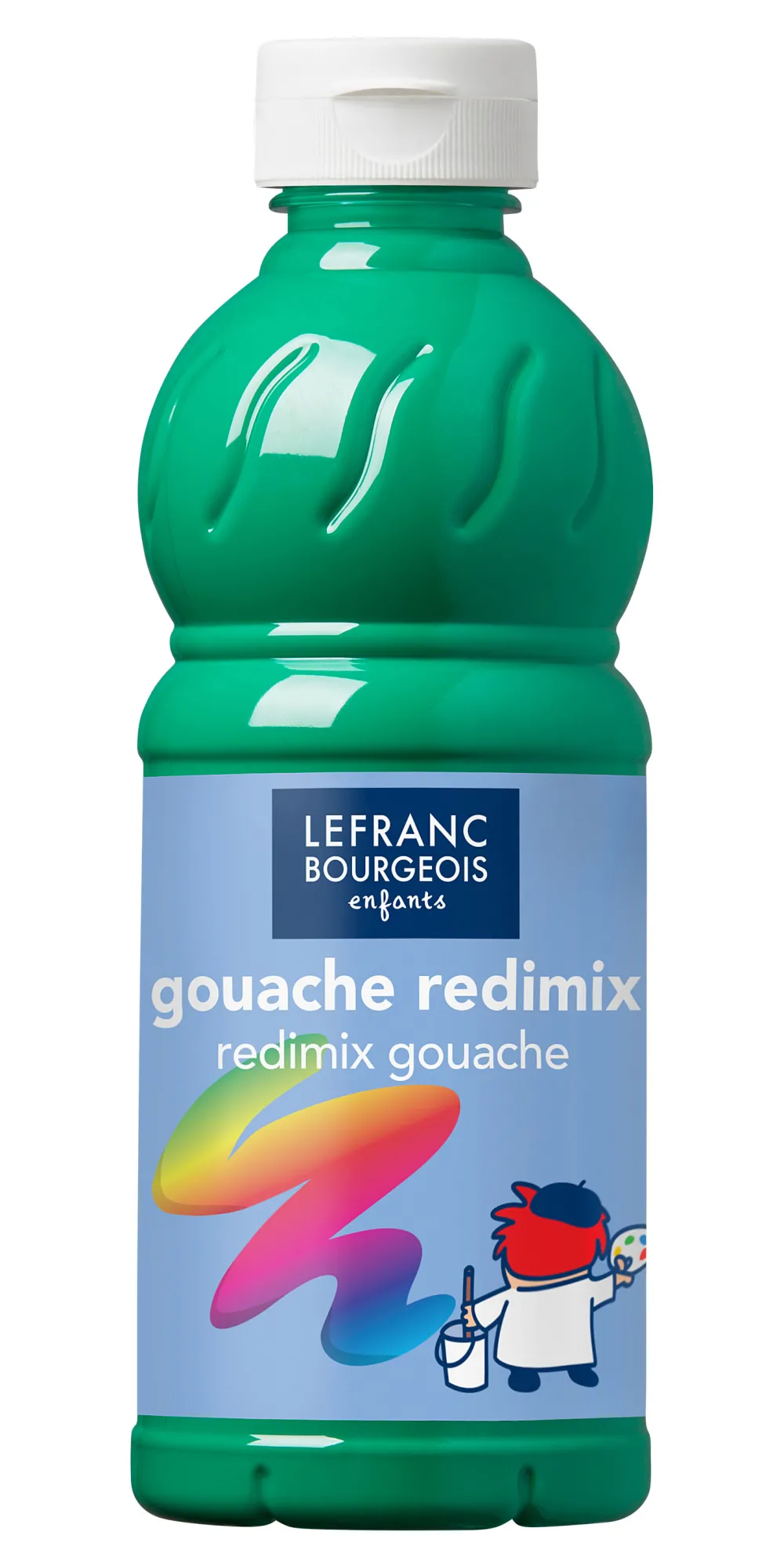 Lefranc & Bourgeois Farba plakatowa - - zielona, 500 ml