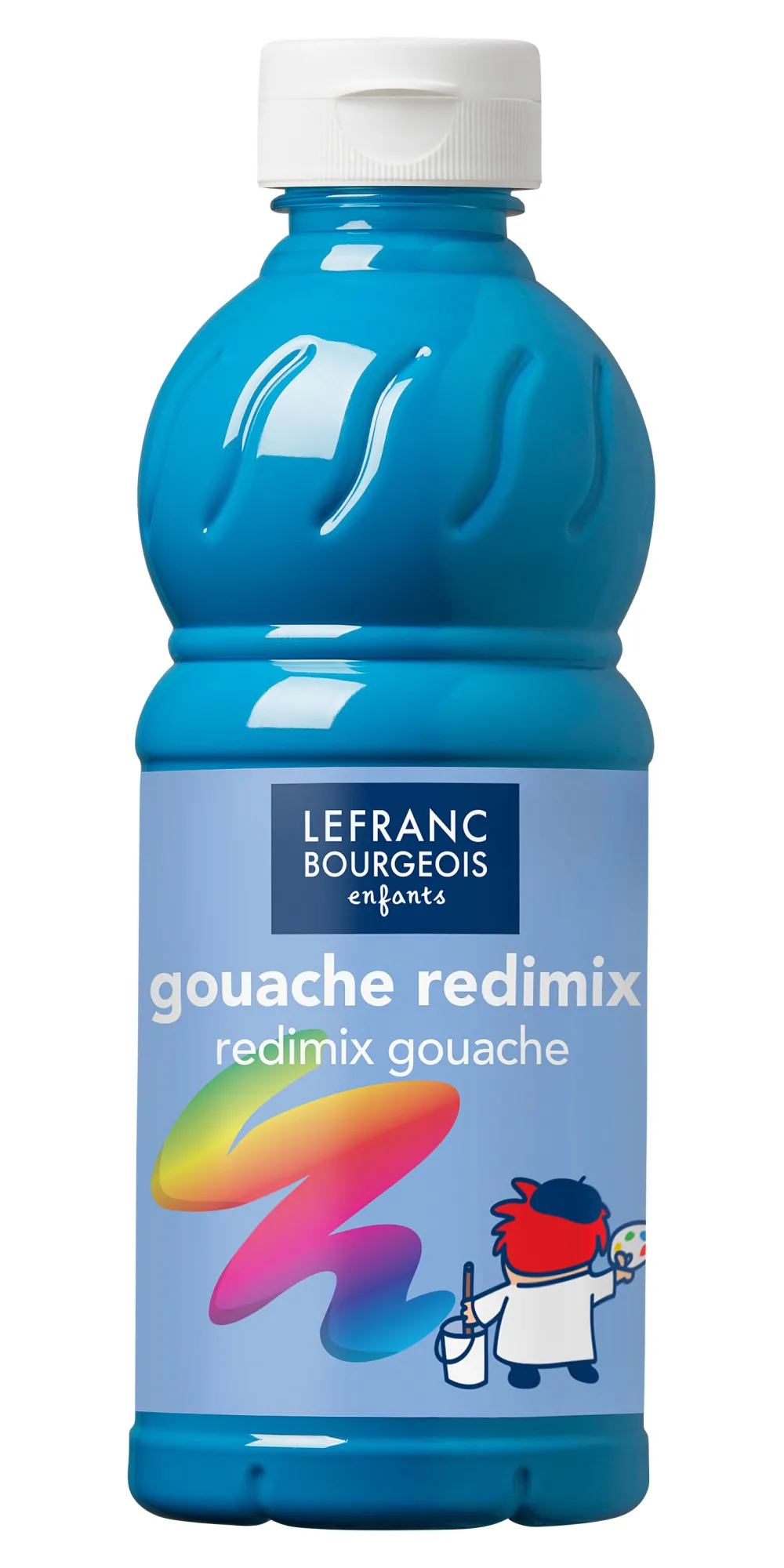 Lefranc & Bourgeois Farba plakatowa - - turkusowa, 500 ml