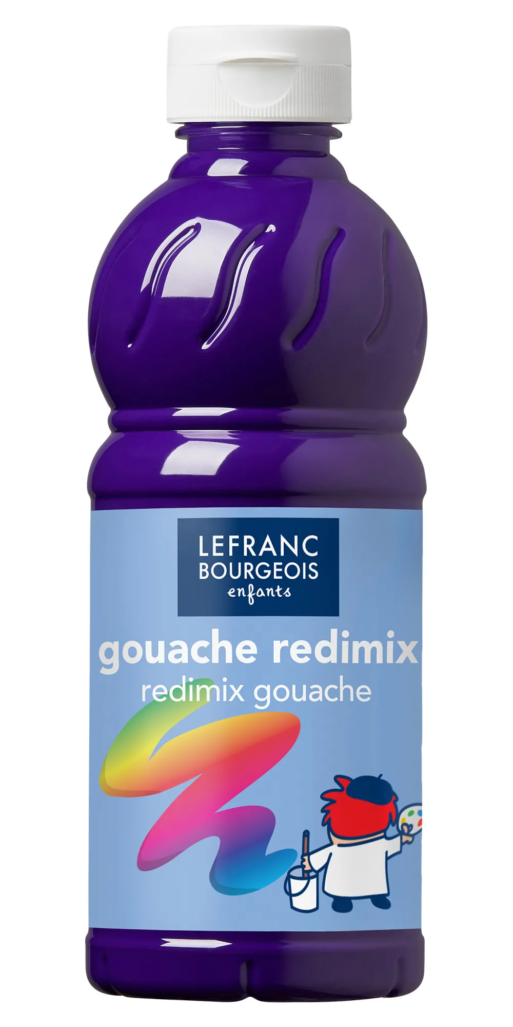 Lefranc & Bourgeois Farba plakatowa - - czarna, 1 l > Farby Plakatowe