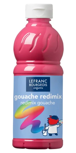 Lefranc & Bourgeois Farba plakatowa - - ciemnoczerwona, 500 ml > Farby Plakatowe