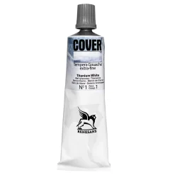Renesans Farba Tempera Cover - - 01, biel tytanowa, 60 ml ><noscript><img width=
