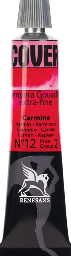 Renesans Farba Tempera Cover - - 12, karmin, 20 ml ><noscript><img width=