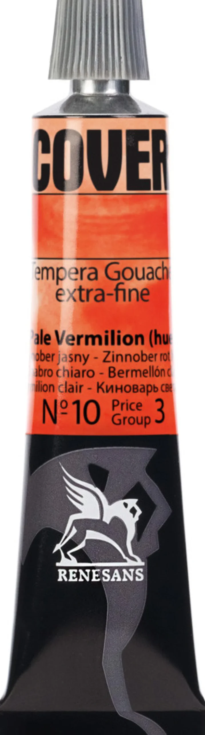 Renesans Farba Tempera Cover - - 10, cynober jasny, 20 ml > Farby Gwasze I Tempery