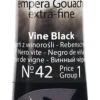 Renesans Farba Tempera Cover - - 42, czerń z winorośli, 20 ml