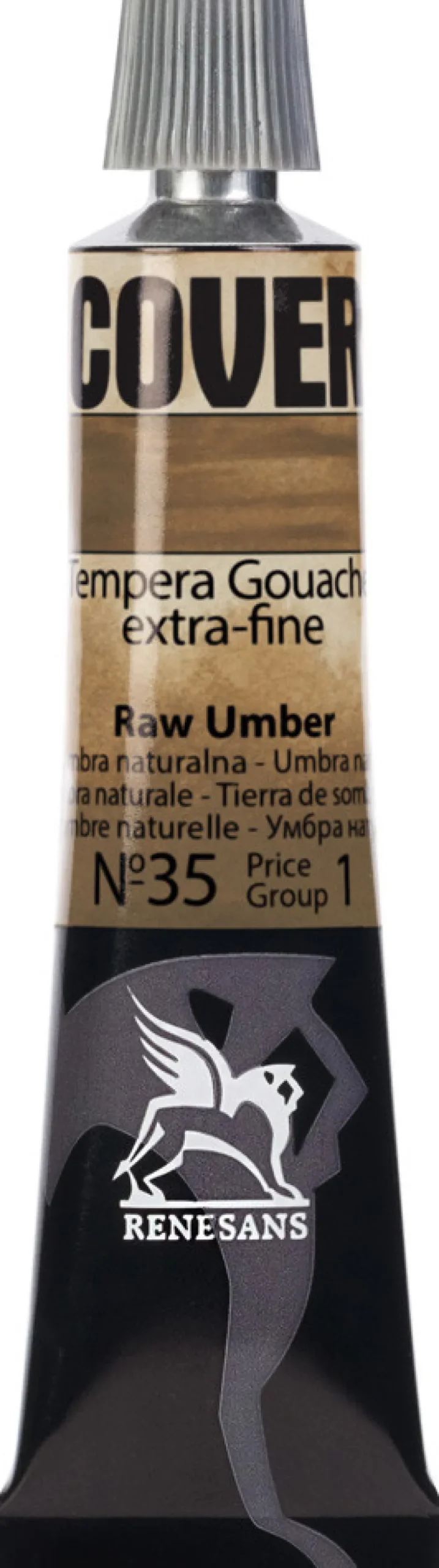 Renesans Farba Tempera Cover - - 35, umbra naturalna, 20 ml