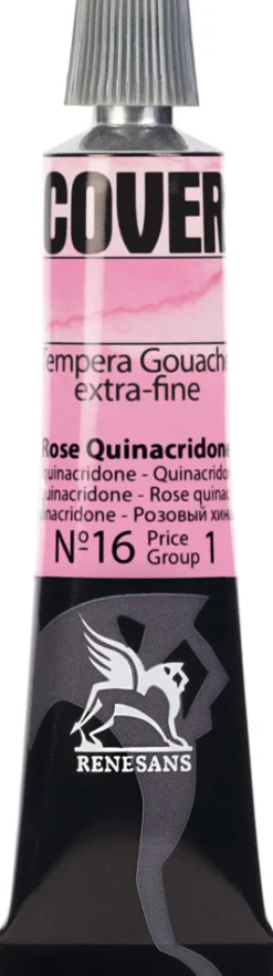 Renesans Farba Tempera Cover - - 16, róż quinacridone, 20 ml ><noscript><img width=