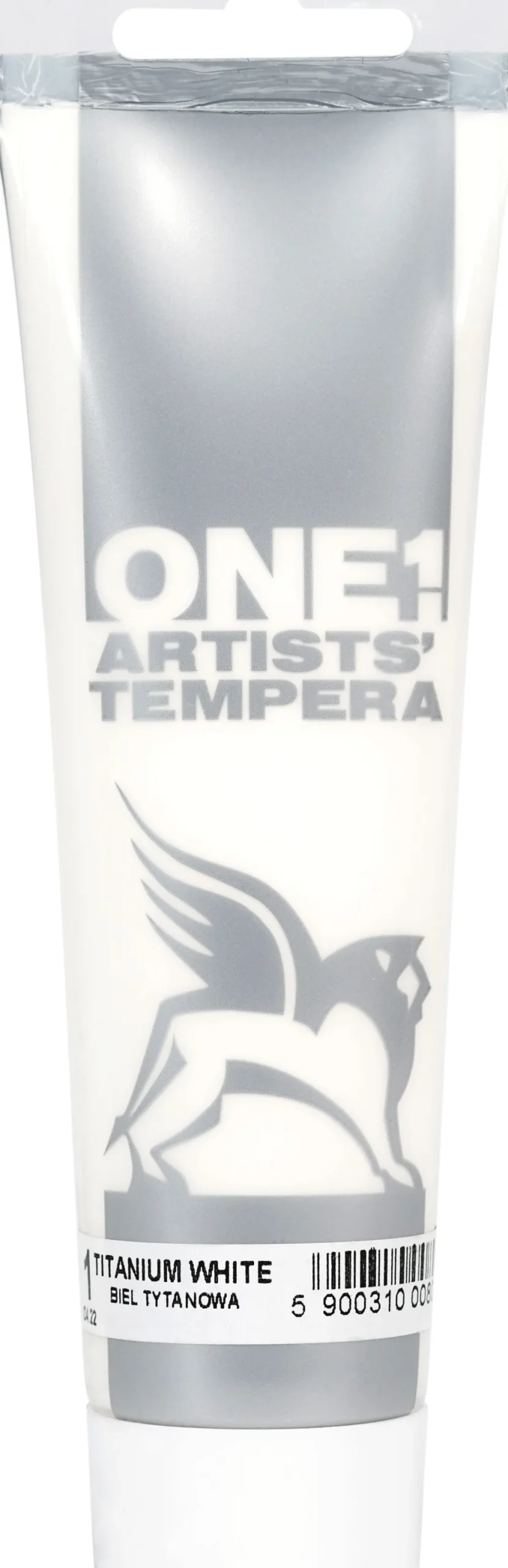 Renesans Farba Tempera ONE - - 01, titanium white, 100 ml > Farby Gwasze I Tempery