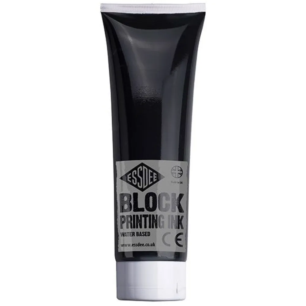 Essdee Farba, tusz do linorytu Block Printing Ink - - Black, 300 ml