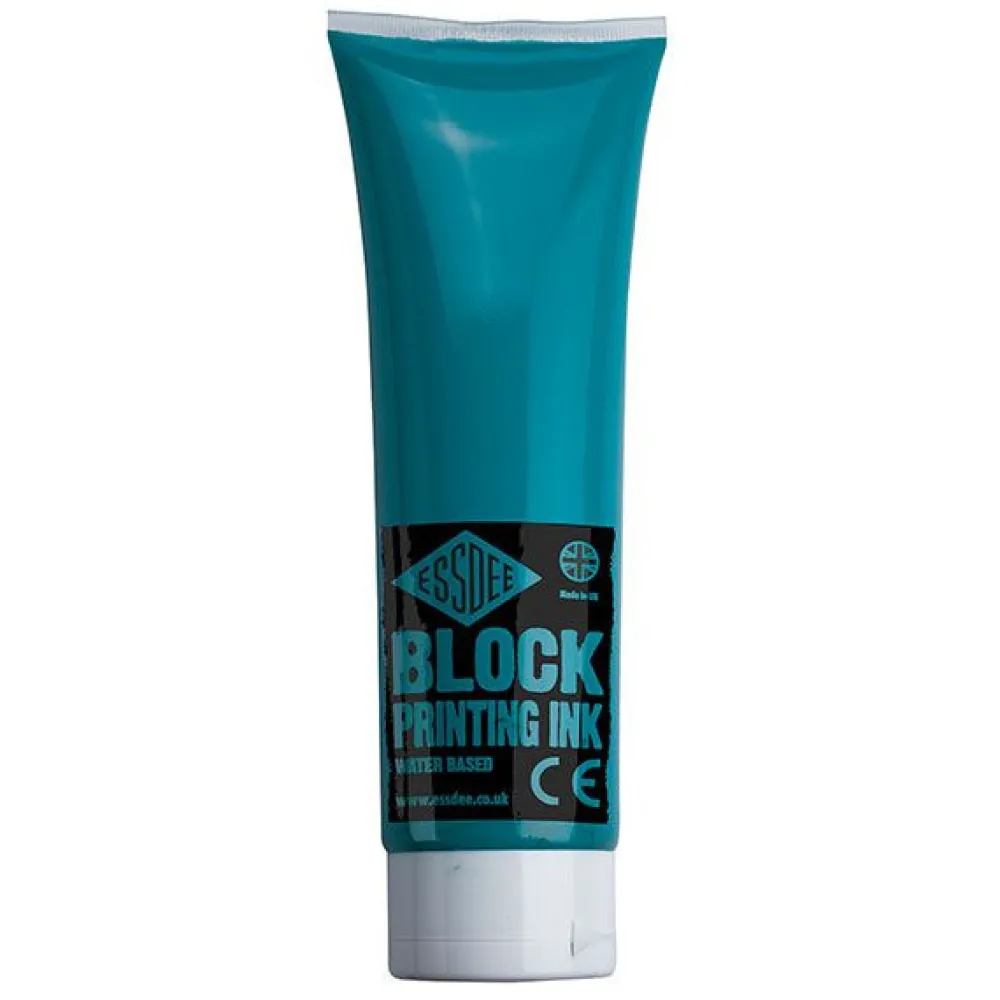 Essdee Farba, tusz do linorytu Block Printing Ink - - Turquoise, 300 ml