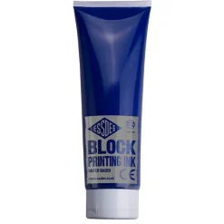 Essdee Farba, tusz do linorytu Block Printing Ink - - Brilliant Blue, 300 ml