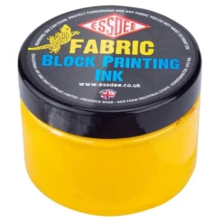 Essdee Farba, tusz do linorytu Fabric Block Printing Ink - - Yellow, 150 ml > Techniki Graficzne