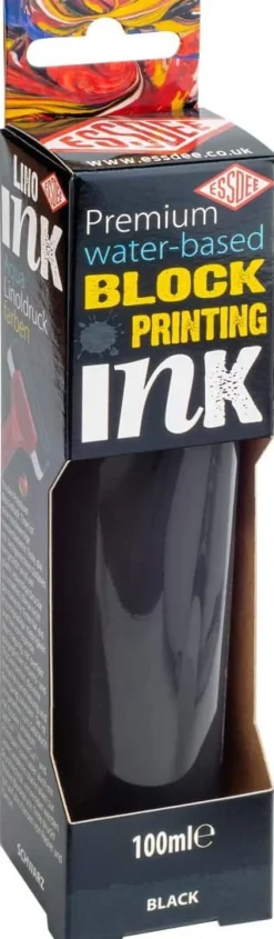 Essdee Farba, tusz do linorytu Ink - - Orange, 100 ml > Techniki Graficzne