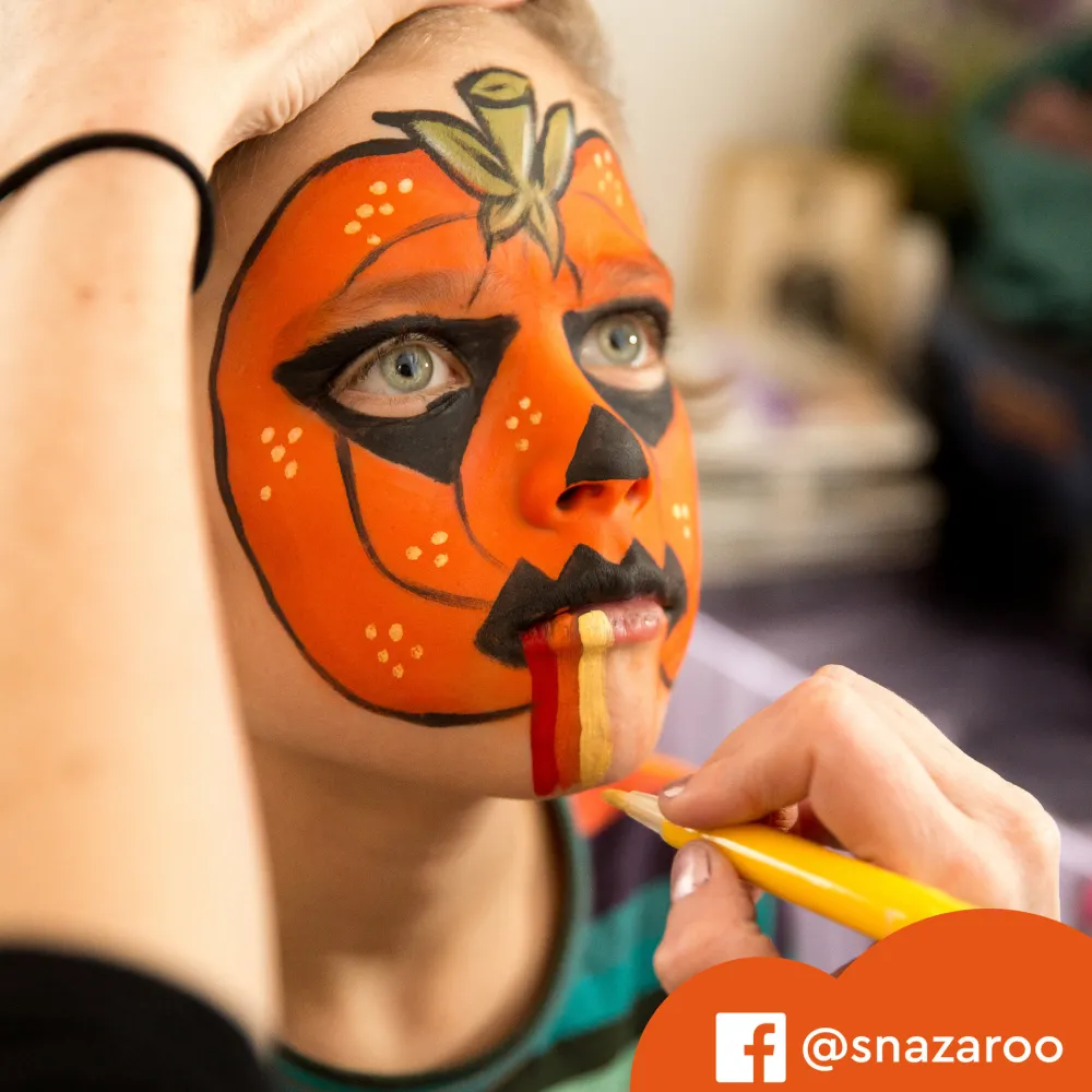 Snazaroo Farby do malowania twarzy w pędzelku, Adventure - - 3 szt.