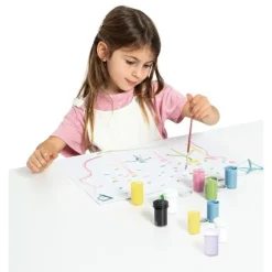 Jovi Farby plakatowe dla dzieci Pastel - - 6 kolorów x 15 ml ><noscript><img width=