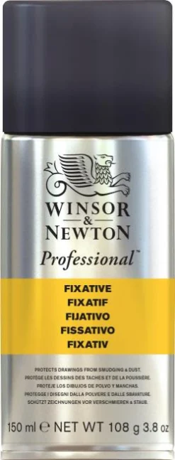 Winsor & Newton Fiksatywa w sprayu Professional - , 150 ml > Werniksy