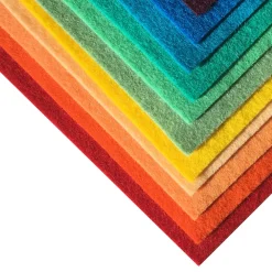 Filc wełniany A4 - jadeitowa zieleń, 1 mm