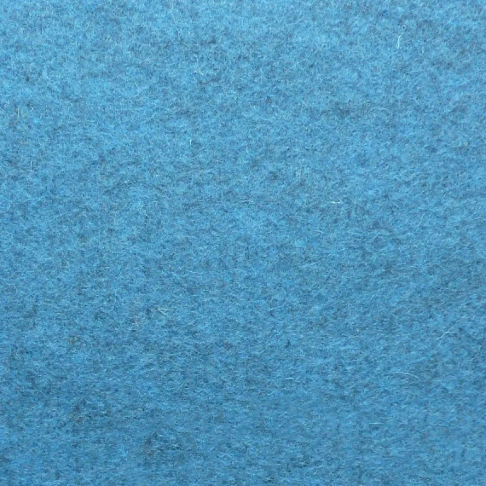 Filc wełniany A4 - melanżowy, lazurowy błękit, 1 mm
