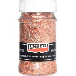 Pentart Folia do złoceń w płatkach - - miedziana, 100 ml