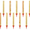 PartyDeco Fontanny tortowe - złote, gwiazdki, 12 cm, 12 szt. > Fontanny Tortowe