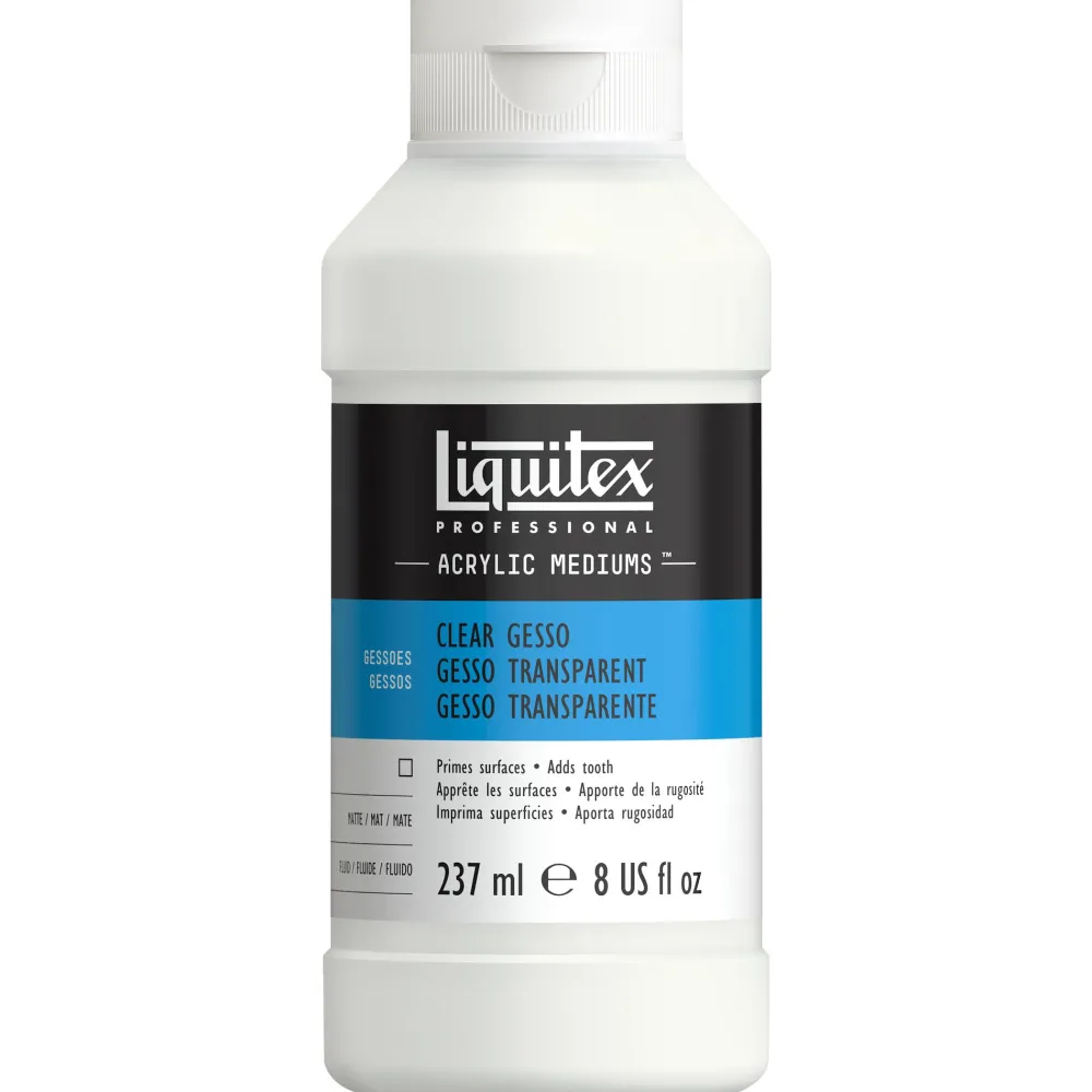 Liquitex Gesso do farb akrylowych i olejnych - - szare, 237 ml > Grunty Malarskie