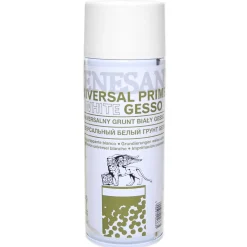 Renesans Gesso do farb olejnych i akrylowych w sprayu - - białe, 400 ml