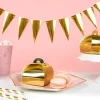 PartyDeco Girlanda z flagietkami - złota, 215 cm > Girlandy I Rozety