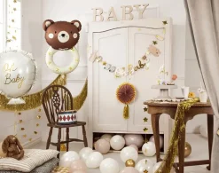 PartyDeco Girlanda z zawieszkami, Oh Baby - 250 cm