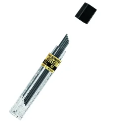 Pentel Grafity do ołówków AM13 Super Hi Polymer 1,3 mm - - B, 8 szt.