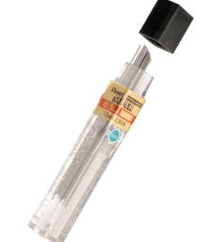 Pentel Grafity do ołówków Super Hi Polymer 0,5 mm - - 3H, 12 szt.