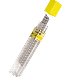 Pentel Grafity do ołówków Super Hi Polymer 0,9 mm - - 2B, 12 szt.