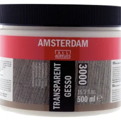 Amsterdam Grunt malarski, podkład Gesso - - transparentny, 250 ml > Grunty Malarskie