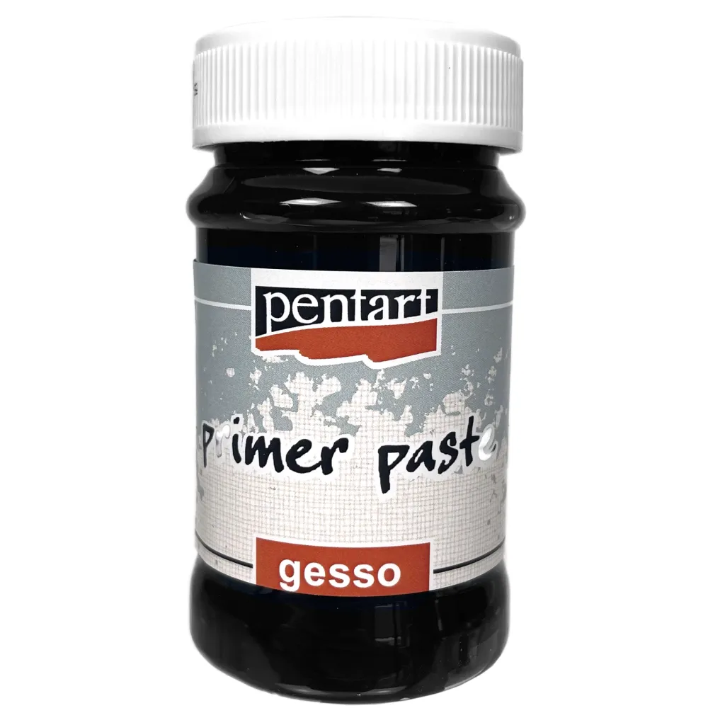 Pentart Grunt, podkład Primer Paste Gesso - - czarny, 100 ml