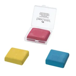 Faber-Castell Gumka chlebowa w kasetce - - 3 kolory