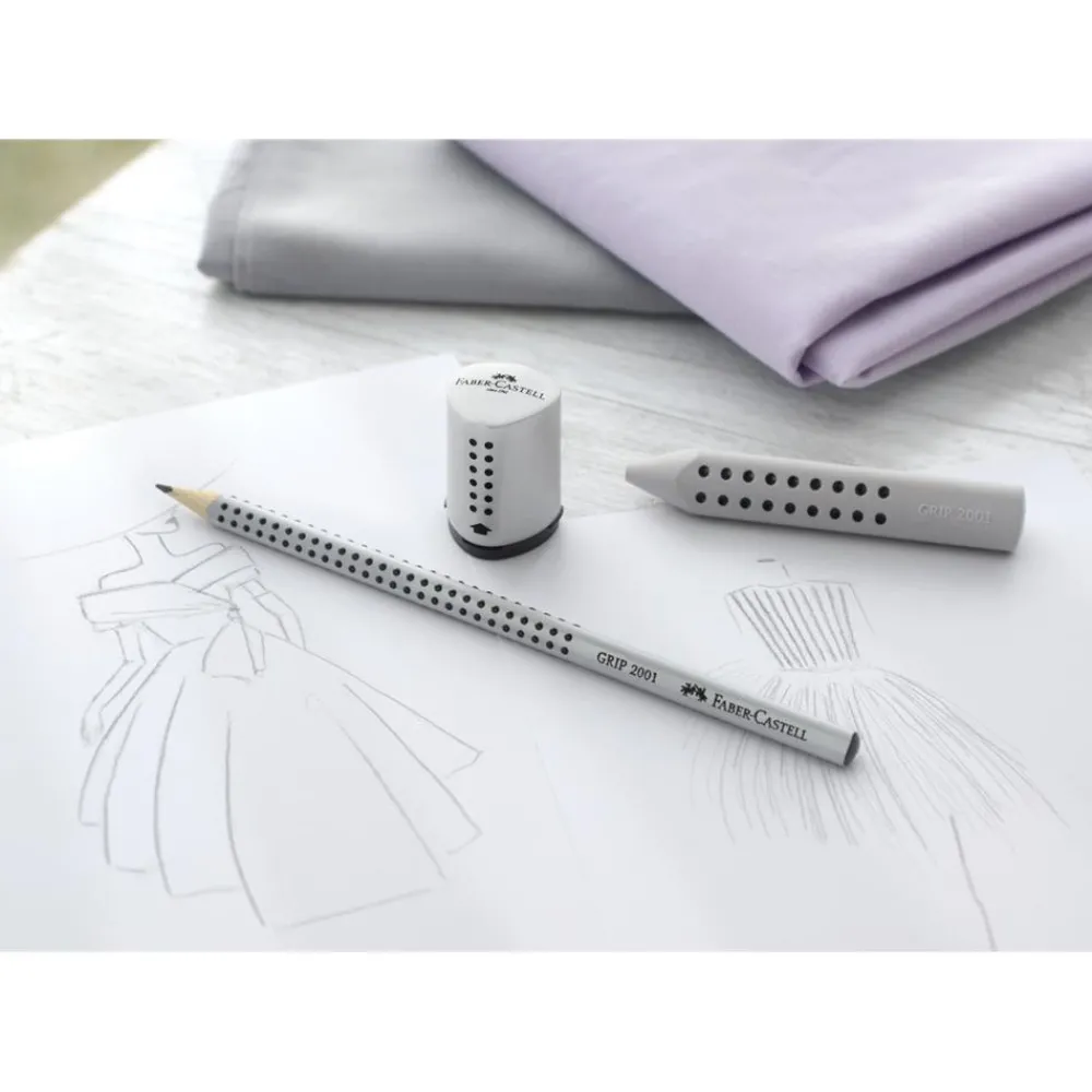 Faber-Castell Gumka do ścierania Grip 2001 - - szara > Akcesoria
