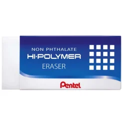 Pentel Gumka do ścierania, ołówkowa Hi-Polymer - - duża > Akcesoria