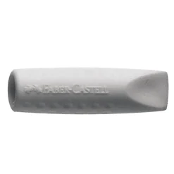 Faber-Castell Gumka, nakładka do ołówków Grip 2001 - - szara, 2 szt.