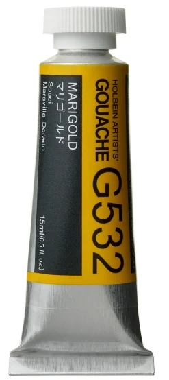 Holbein Gwasz Artists’ Gouache - - Marigold, 15 ml
