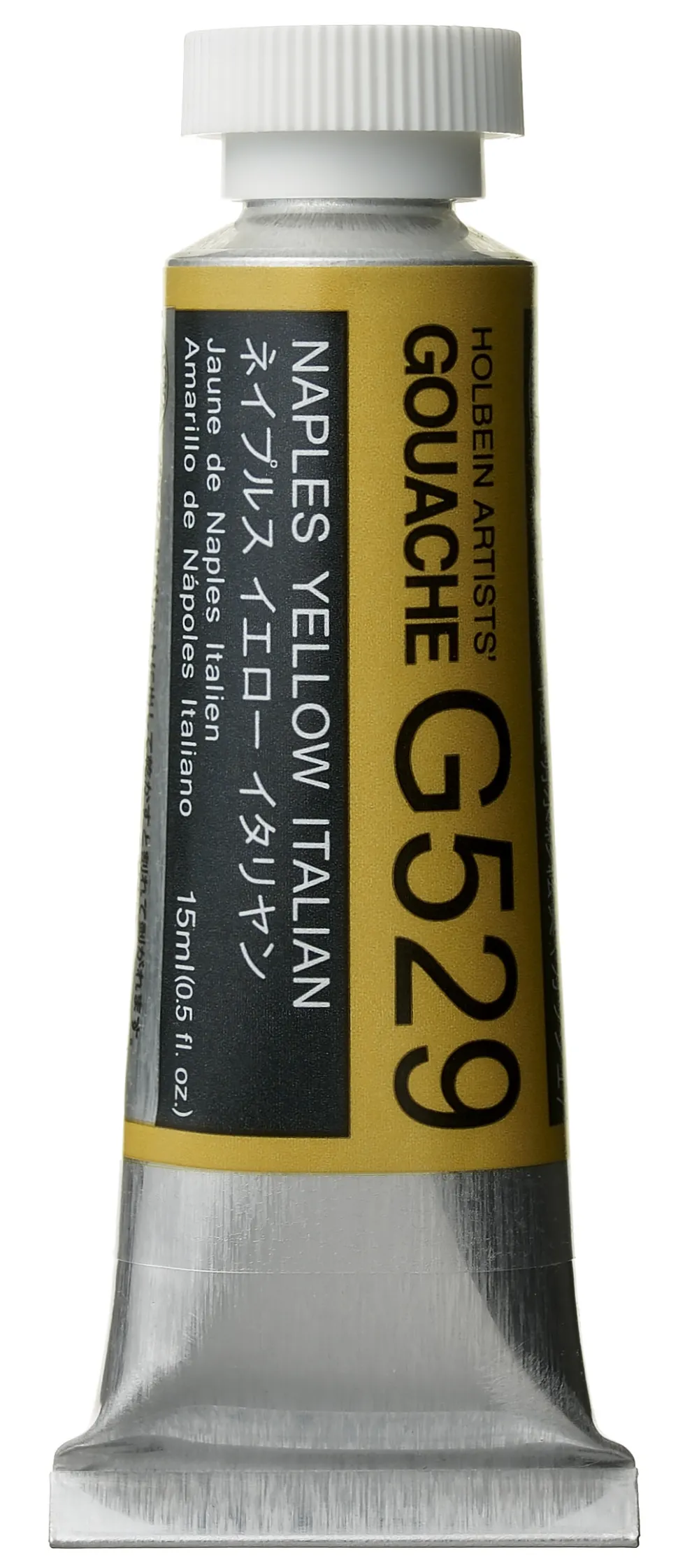 Holbein Gwasz Artists’ Gouache - - Naples Yellow Italian, 15 ml