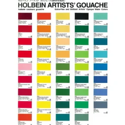 Holbein Gwasz Artists’ Gouache - - Peacock Blue, 15 ml