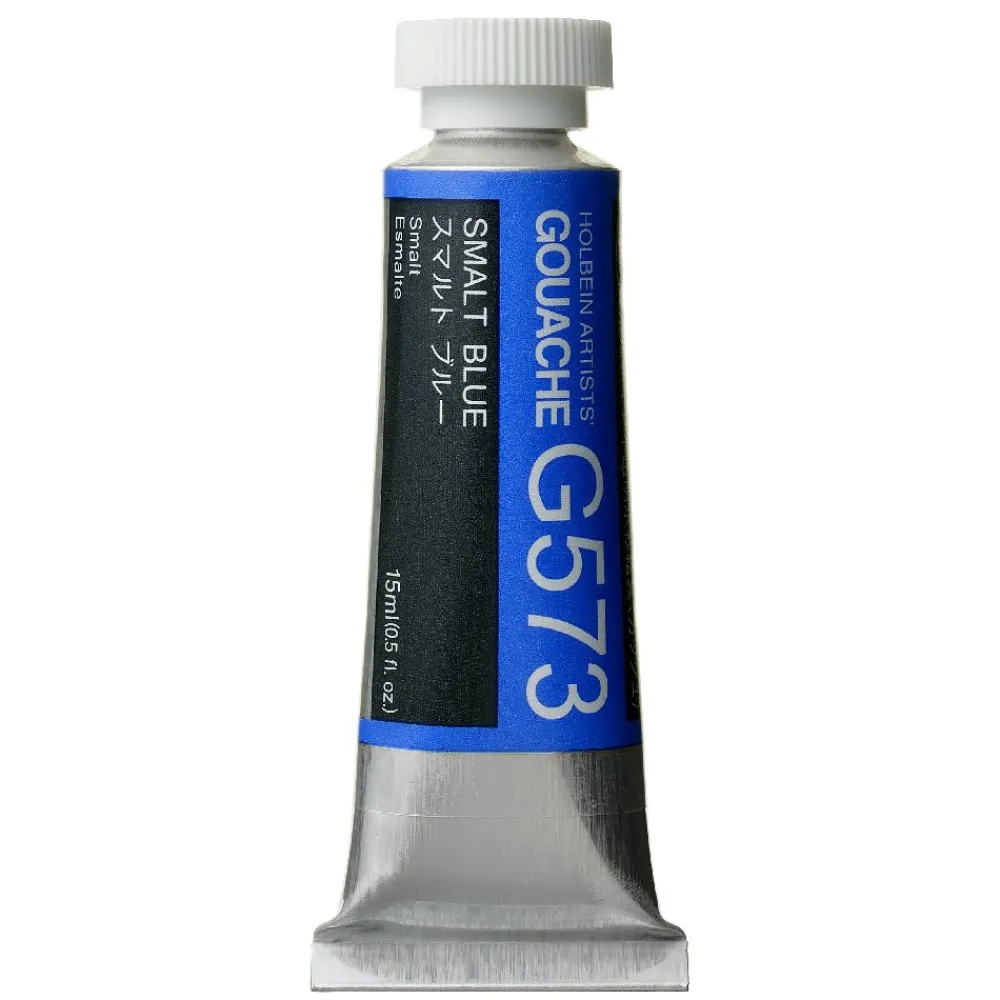 Holbein Gwasz Artists’ Gouache - - Smalt Blue, 15 ml