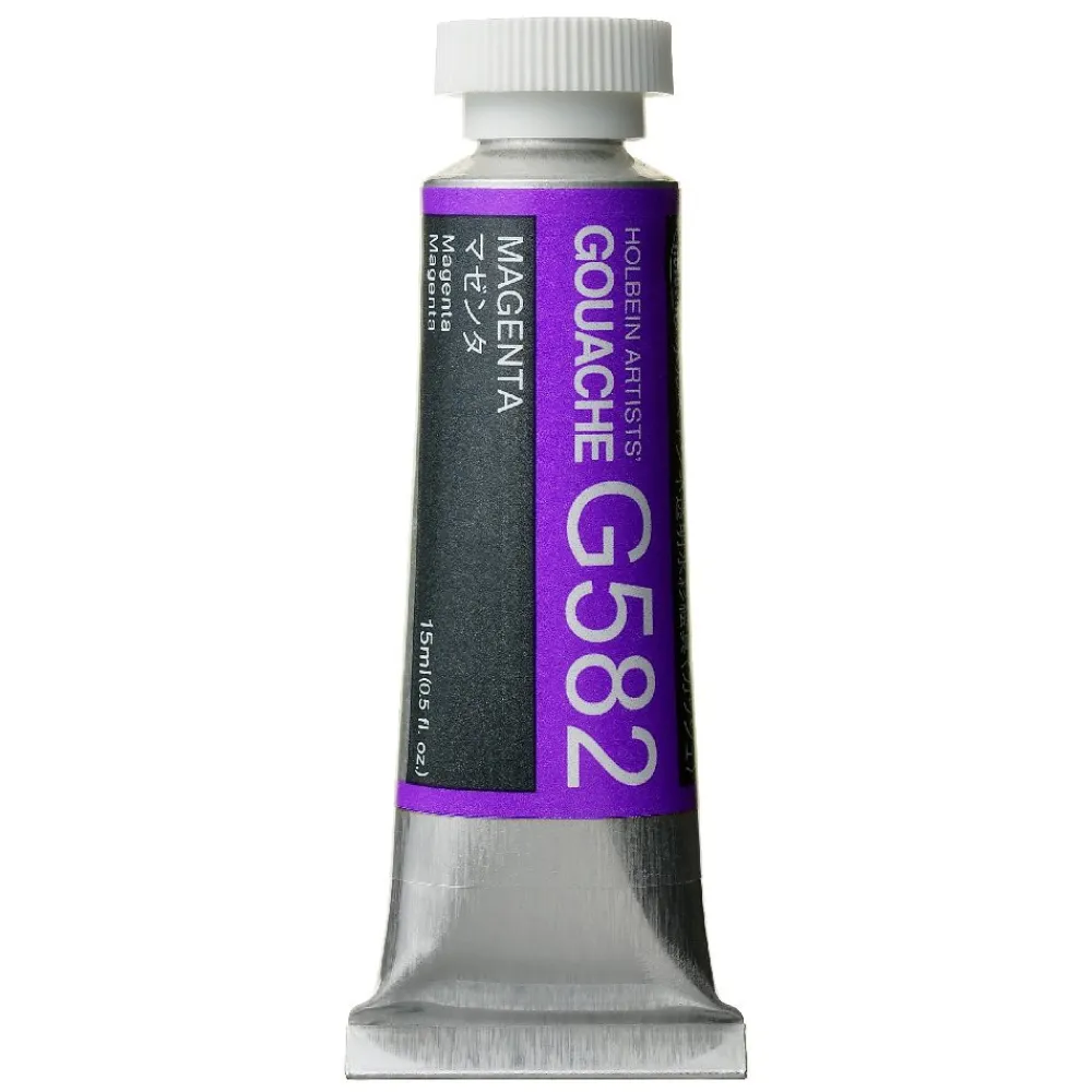 Holbein Gwasz Artists’ Gouache - - Magenta, 15 ml