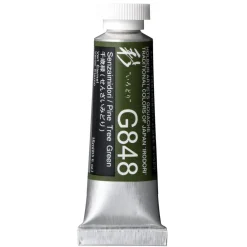 Holbein Gwasz Artists’ Gouache Irodori - - Pine Tree Green, 15 ml